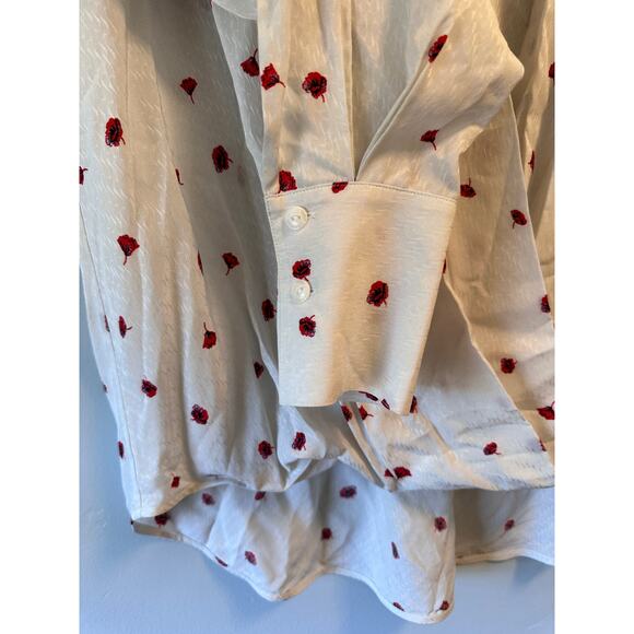 Rag & Bone Lei Floral-Print Blouse - Picture 5 of 7